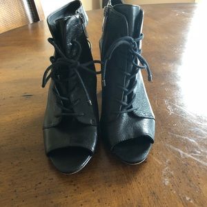 Jessica Simpson open toe bootie. *Klava